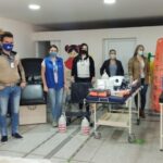 Granada y San Luis recibieron elementos biomédicos