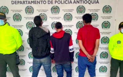 En El Santuario fue desarticulado una red delincuencial