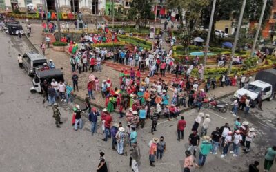 Ascendió a 3.700 los campesinos desplazados en Ituango
