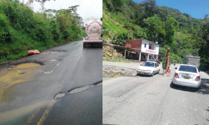 Inició el plan de recuperación del corredor El Santuario-Caño Alegre en la autopista