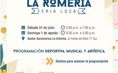 La Romería será en el sector de Suramérica
