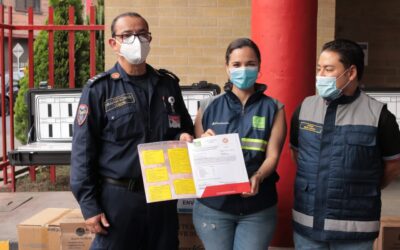 384 bomberos se graduaron para atender emergencias