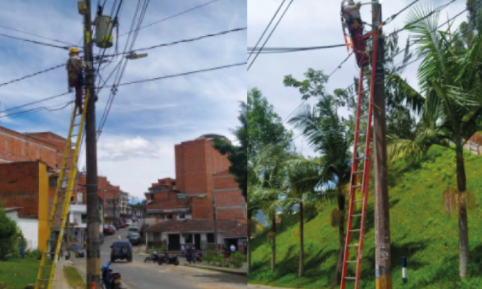 Comenzó la modernización de luminarias LED en El Peñol