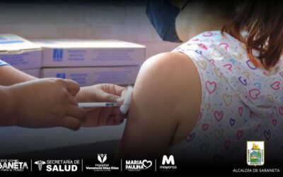 Ya son cinco los puestos de vacunación habilitados en Sabaneta
