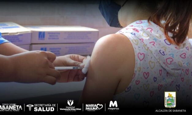 Ya son cinco los puestos de vacunación habilitados en Sabaneta