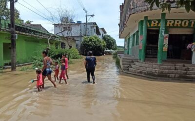 Las inundaciones en Nechí dejaron a más de 100 familias afectadas