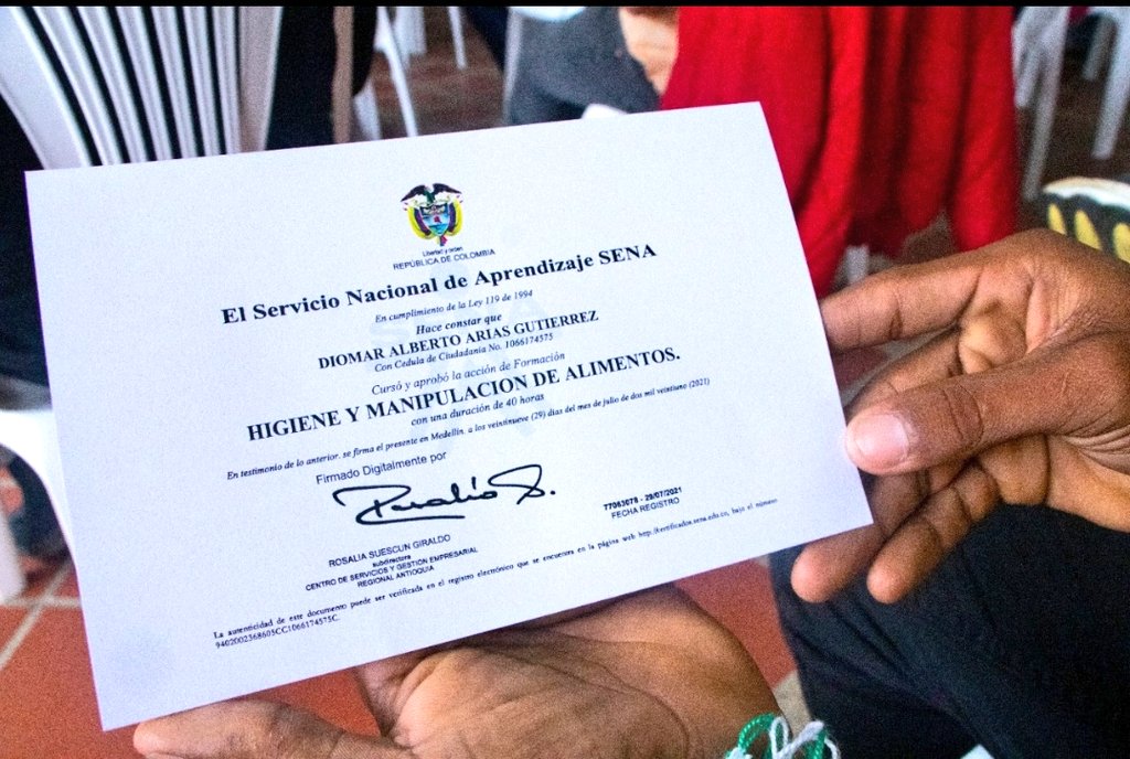 Habitantes de calle se capacitan en Medellín