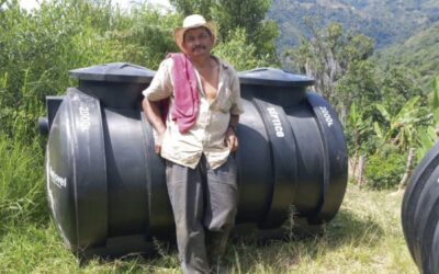 En La Ceja son beneficiadas 100 familias campesinas con pozos sépticos para el saneamiento de aguas residuales