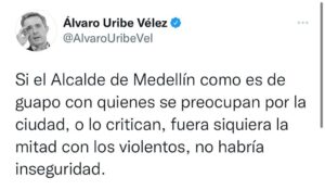 Alcalde de Medellín vuelve al expresidente Uribe en un hazme reír E bp7OVXsA01gZp