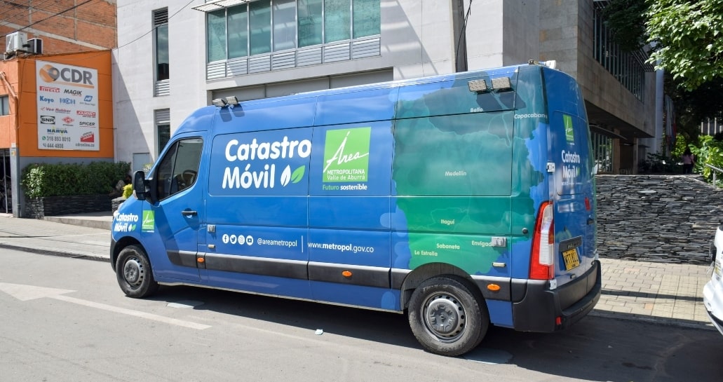 Gestión Catastral del Área Metropolitana se fortalece con unidad móvil