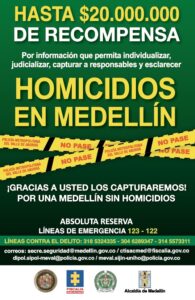 Medellín disminuyó en un 10% los homicidios y es la ciudad con mejores resultados entre las grandes capitales de Colombia ad2c6363 8b2b 4e33 8fd5 49891b4d86d2