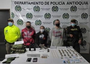 Fueron capturados tres integrantes de un grupo delincuencial en el Suroeste