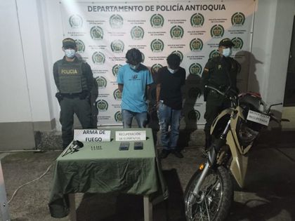 Tres personas fueron capturadas por hurto calificado y agravado en Guarne