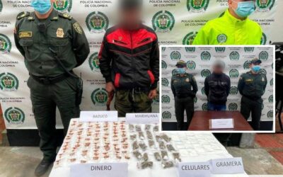 Policía de El Carmen lograron la captura de dos integrantes de grupos delincuenciales