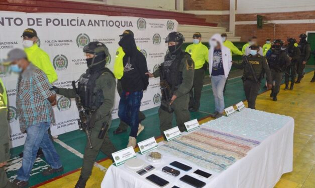 16 presuntos integrantes de ‘Los Conchudos’ fueron capturados en Concepción y Guarne