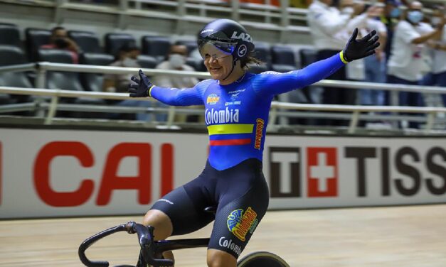 Colombia obtiene nueva medalla de Oro en la Copa de las Naciones de Ciclismo de Pista