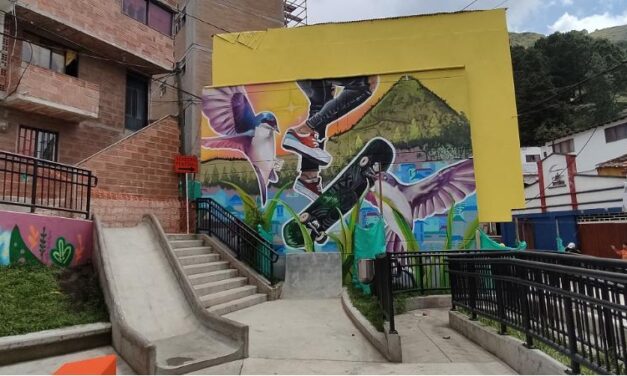Estrenan parque y murales en Villa Hermosa