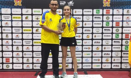 Deportista de Caucasia logró obtener medalla de plata en el Campeonato Panamericano de Tenis de mesa en Cuenca en Ecuador
