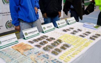 En El Santuario fueron capturados 16 personas por microtráfico