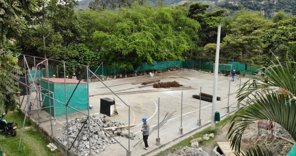 Habitantes de Bello tendrán mejores escenarios deportivos