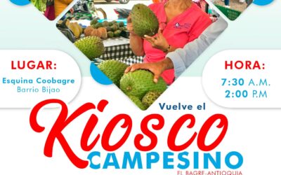 El Bagre promociona los productos sembrados en el campo