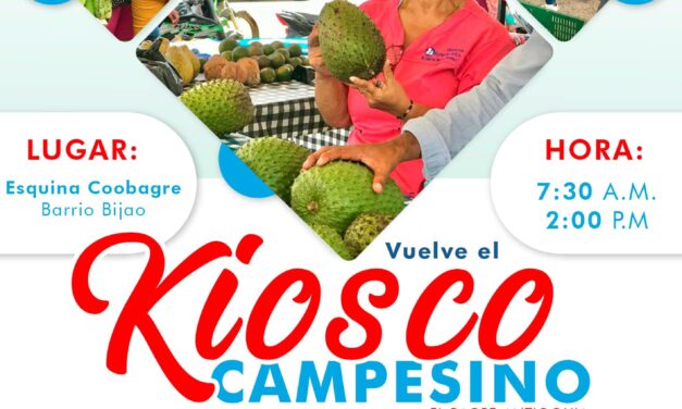 El Bagre promociona los productos sembrados en el campo
