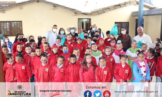 En Angostura se hacen obras de mejoramiento en las instituciones educativas