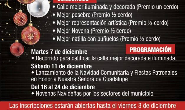 La Navidad Comunitaria llega a Guadalupe