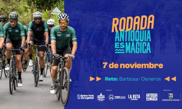 500 ciclistas estarán presentes con la segunda rodada de Antioquia es Mágica