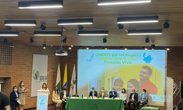 Firmatón en Liborina por la vivienda