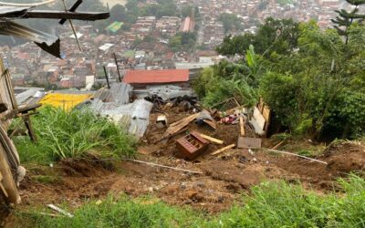 Deslizamiento en el Nororiente de Medellín dejó un muerto y dos heridos