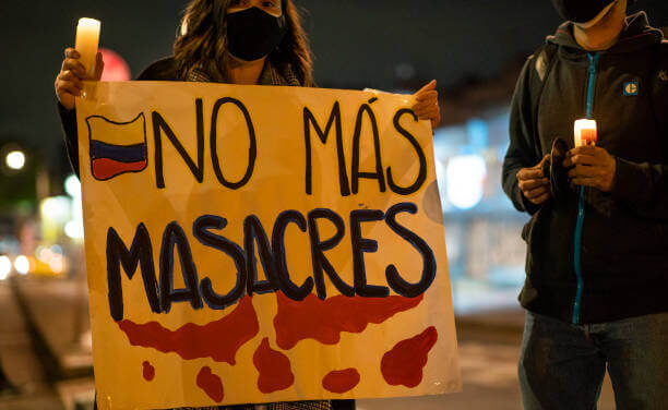 Van 85 masacres en Colombia, la matanza continúa