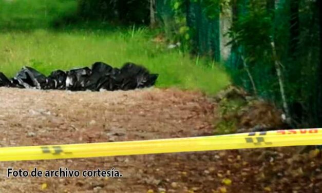 En cadáver embolsado hallado en El Poblado había un letrero que decía: “por violo”