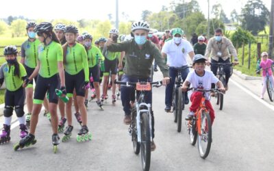 En San Pedro de los Milagros mejoraron la calidad de vida de los habitantes de una zona rural con la pavimentación de 3,2 kilómetros de vía en su zona de influencia