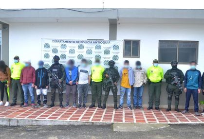 En El Retiro y en La Ceja captura a presuntos integrantes del Clan del Golfo