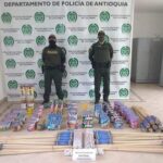 Fueron incautados 30 kilos de pirotecnia en La Ceja