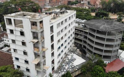 Avanza la construcción de la Torre de servicios médicos del Hospital Manuel Uribe