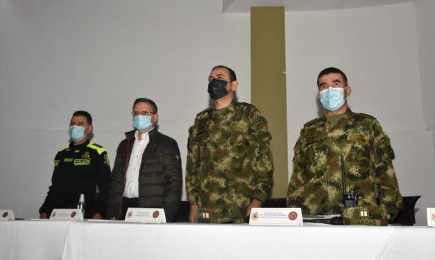 Se define plan de seguridad en Antioquia en 2022