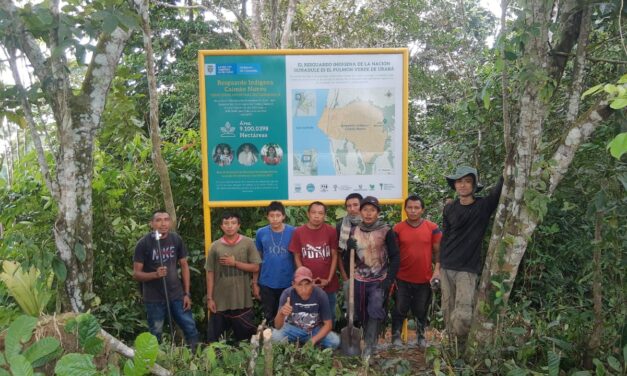 La comunidad indígena Gunadule de Urabá, delimitó su territorio