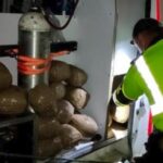 120 kilos de cocaína hallados en una ambulancia en el Suroeste
