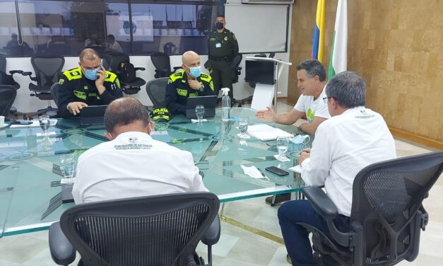 Las autoridades departamentales se reunieron por la seguridad en Antioquia