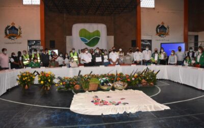 18 proyectos de cofinanciación fueron firmados en la Jornada de Acuerdos Participativos y Comunitarios realizada en Carolina del Príncipe