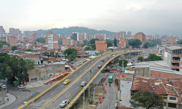 Con la apertura diurna del puente de la calle Colombia con la 80, se cumple un nuevo hito en la ejecución de este intercambio vial