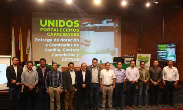 La Secretaría de Seguridad y Justicia entregó dotación tecnológica para Comisarías de Familia, Centros Carcelarios y -CETRAS-