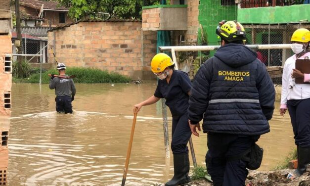 Amagá continúa afectado por la temporada de lluvia