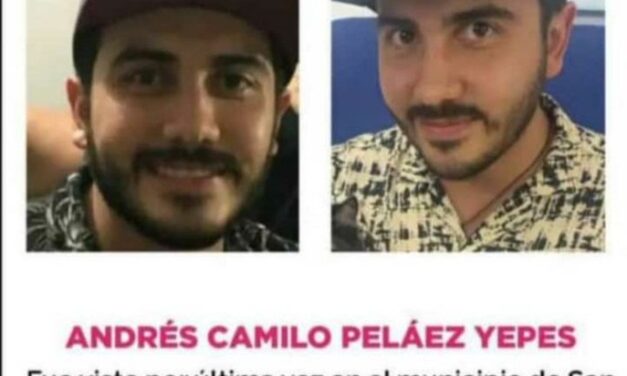 En San Andrés de Cuerquia, fue visto por última vez el ingeniero forestal Andrés Camilo Peláez