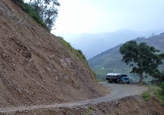 Yarumal mejoró vías en el corregimiento Cedeño