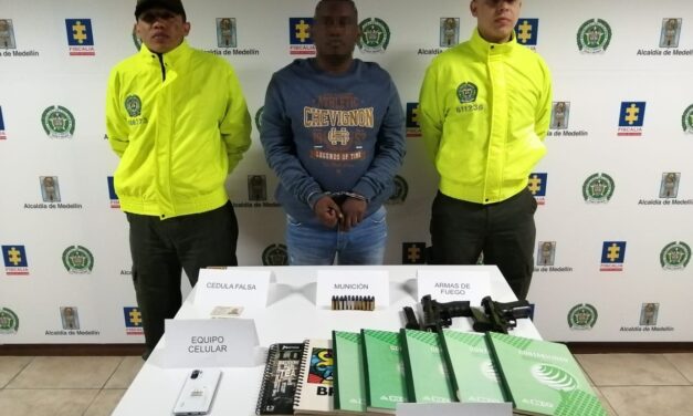Investigación especializada llevó a la captura de dos enlaces del “Clan del Golfo” en Medellín