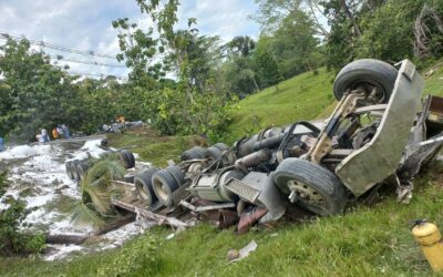 Accidente en Puerto Triunfo dejó cuatros personas muertas