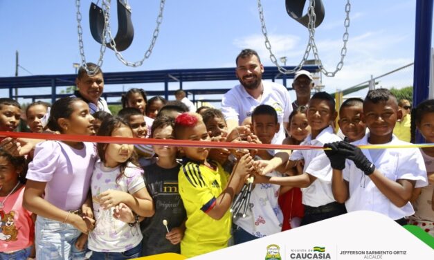 En Causacia la juventud es tenida en cuenta con parque Bio Saludable y Casa de la Cultura